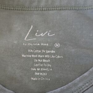 Livi by Olivia Rae Green Top